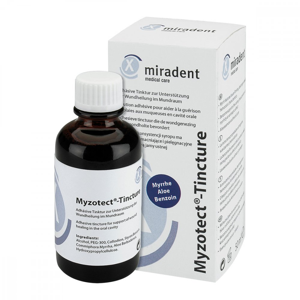 Hager Pharma GmbH Miradent Wundengel Myzotect-tinktur 01974566