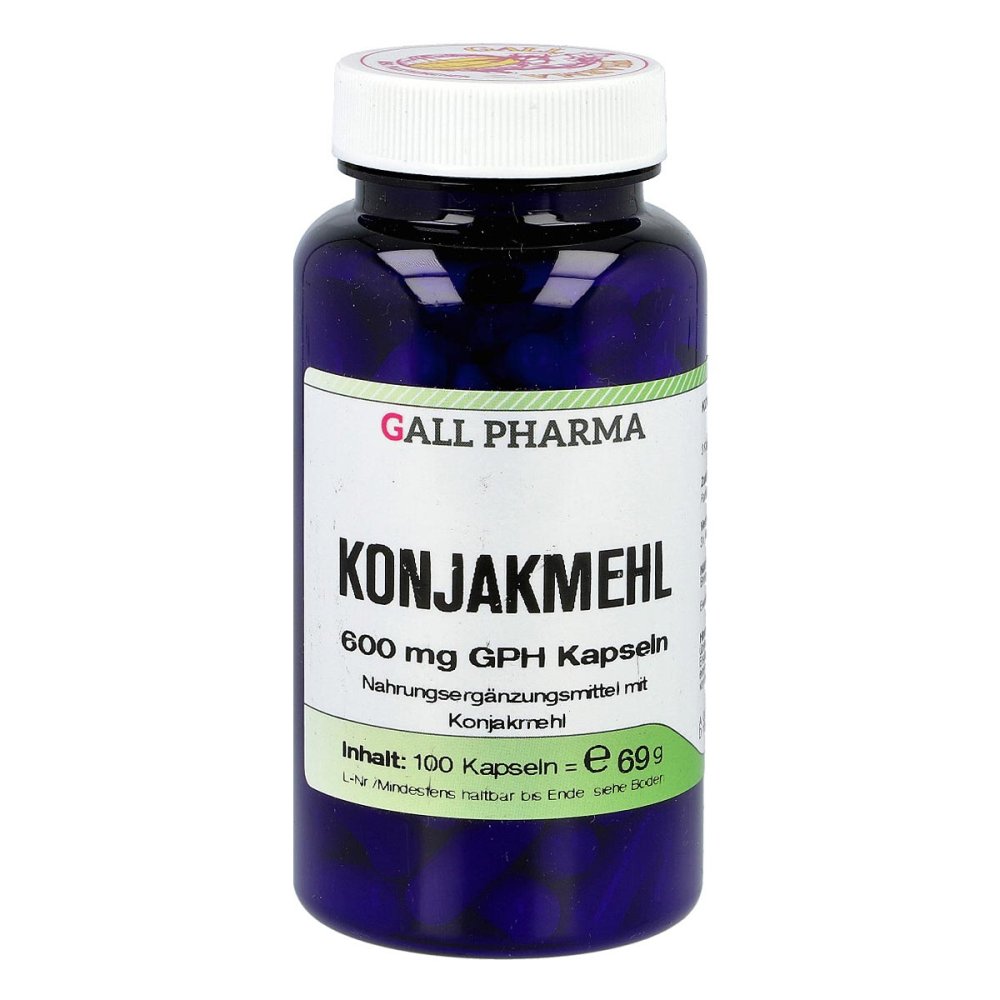 Hecht-Pharma GmbH Konjakmehl 600 mg Kapseln 01998785