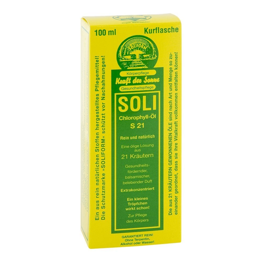 SOLIFORM Erich Reinecke GmbH Soli-chlorophyll-öl S 21 02003681