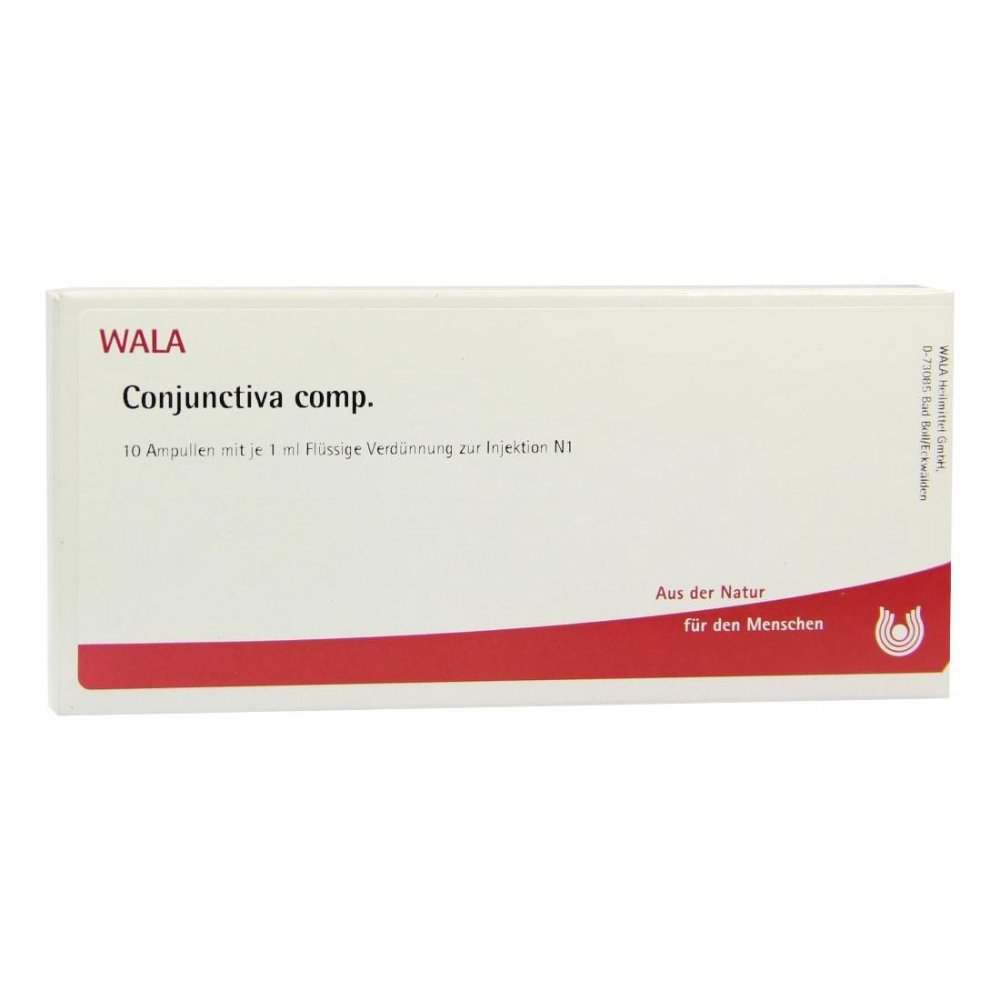 WALA Heilmittel GmbH Conjunctiva Comp. Ampullen 02085472