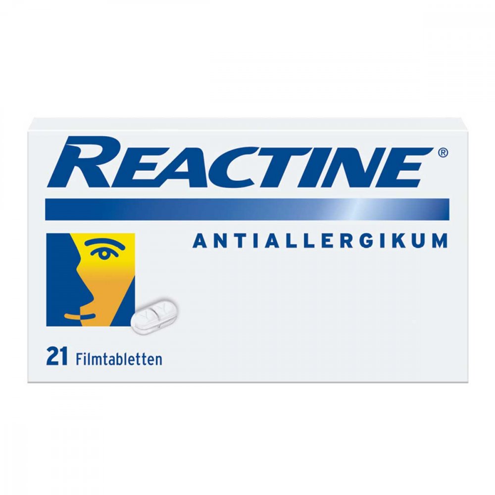 ReactineÂ® Allergietabletten mit Cetirizin