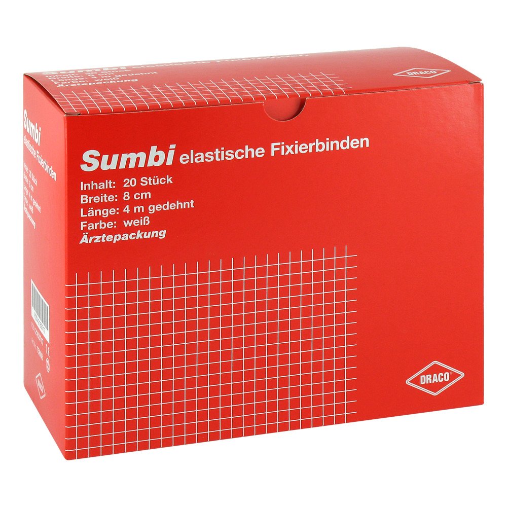 Dr. Ausbüttel GmbH & Co. KG Dracosumbi Fixierbinde 8 cmx4 m weiss 02163717