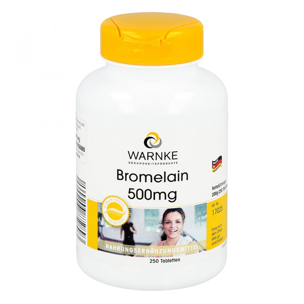 Bromelain 500 mg Tabletten 250 stk online günstig kaufen