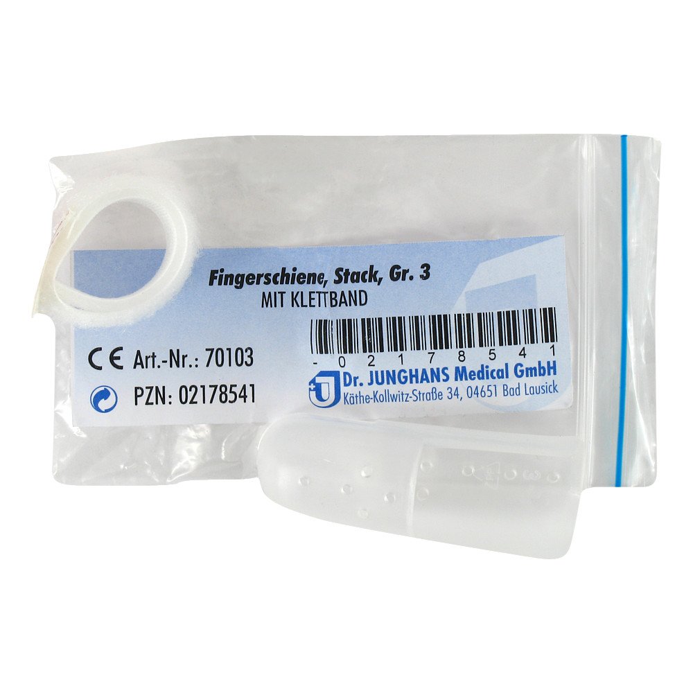 Dr. Junghans Medical GmbH Fingerschiene nach Stack Größe 3 Klettband 02178541