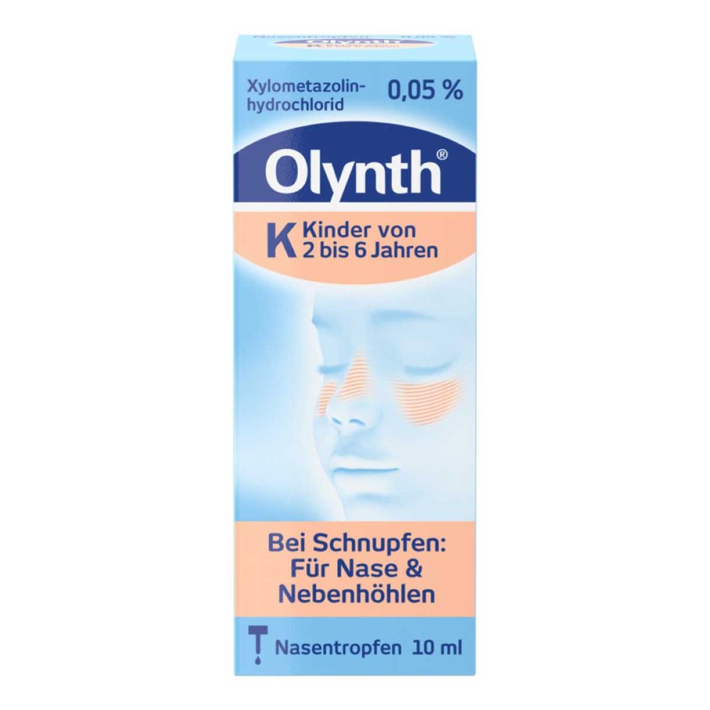 Olynth 0,05 % Schnupfen LÃ¶sung fÃ¼r Kinder von 2 bis 6 Jahren