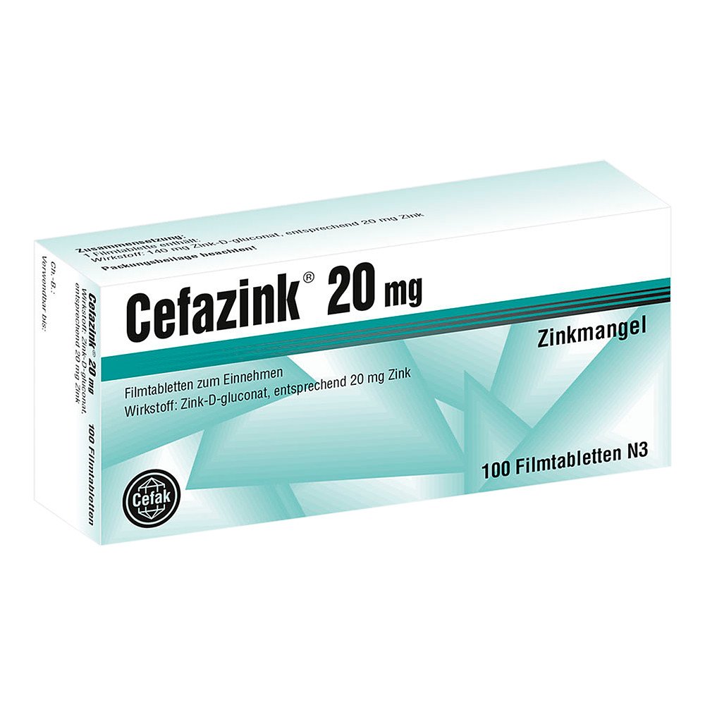 Cefak KG Cefazink 20mg 02252786