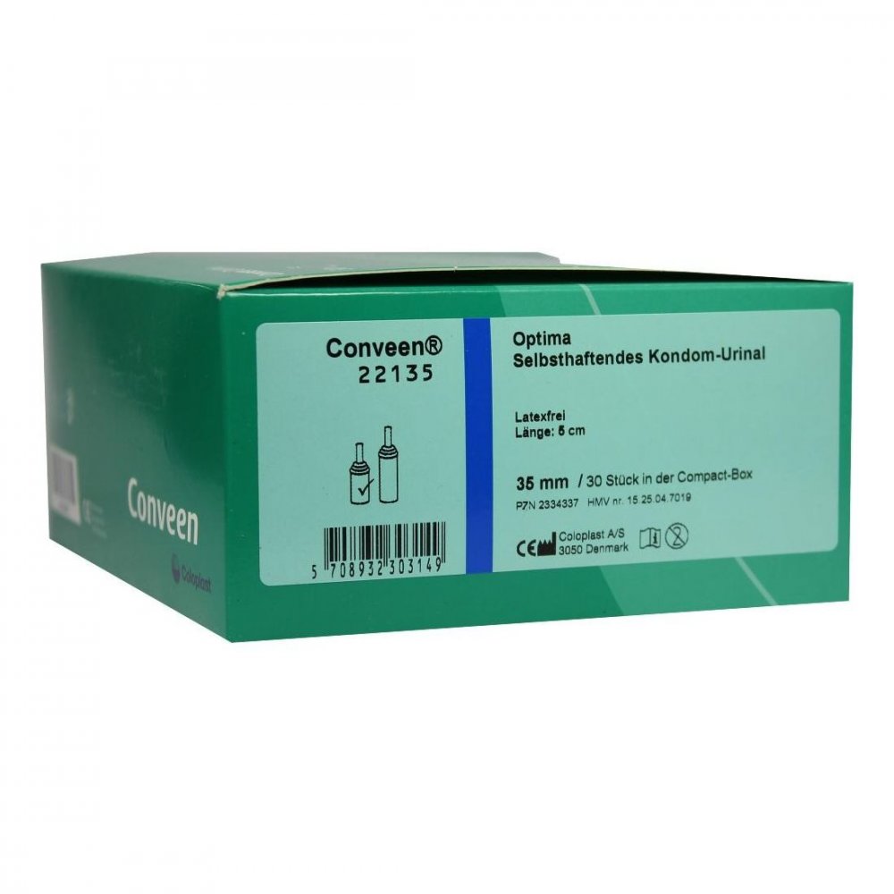 Conveen Optima Kondom Urinal 5cm 35mm 22135 30 stk