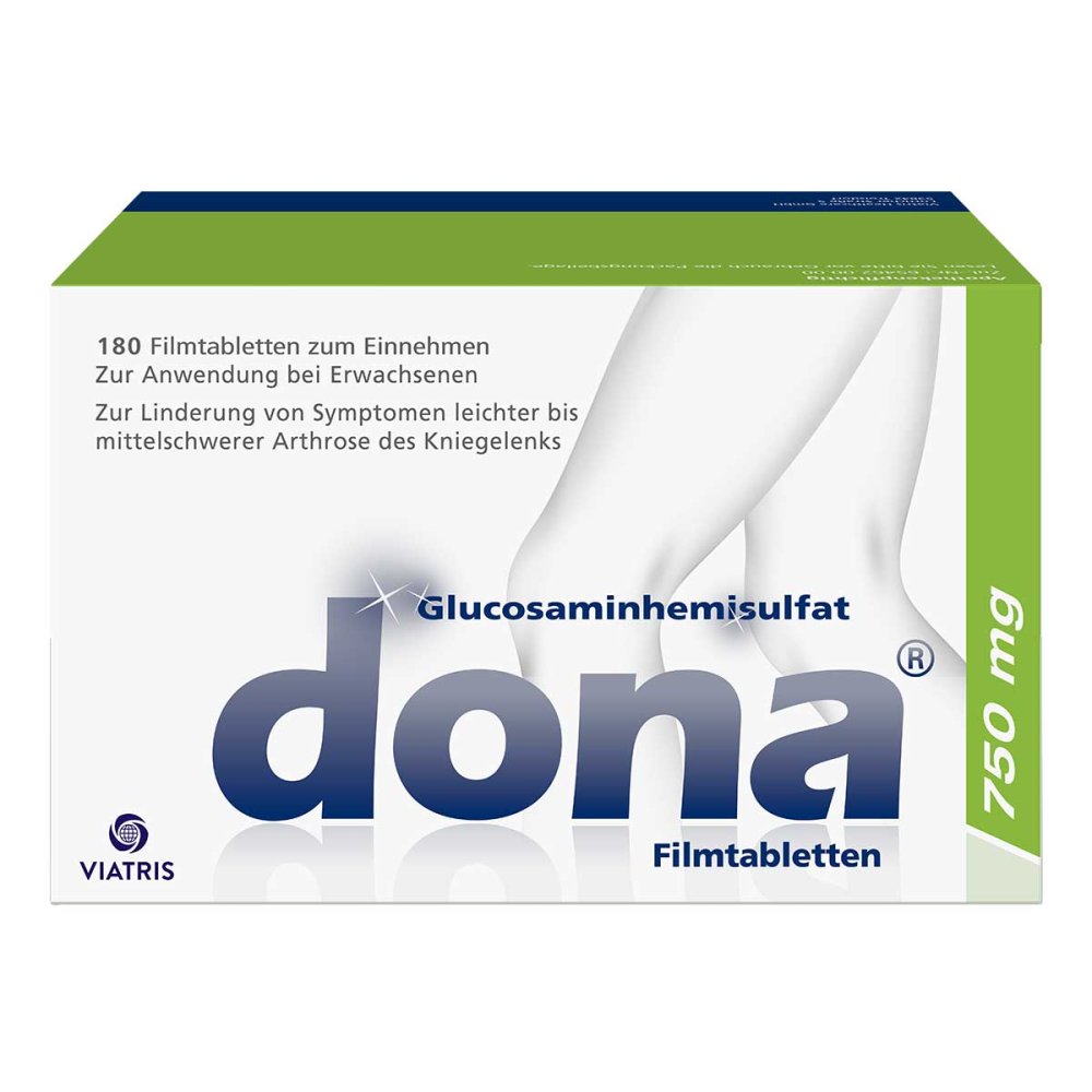 Dona 750 mg: Kniearznei bei Arthrose, hochdosiertes Glucosamin 02334426