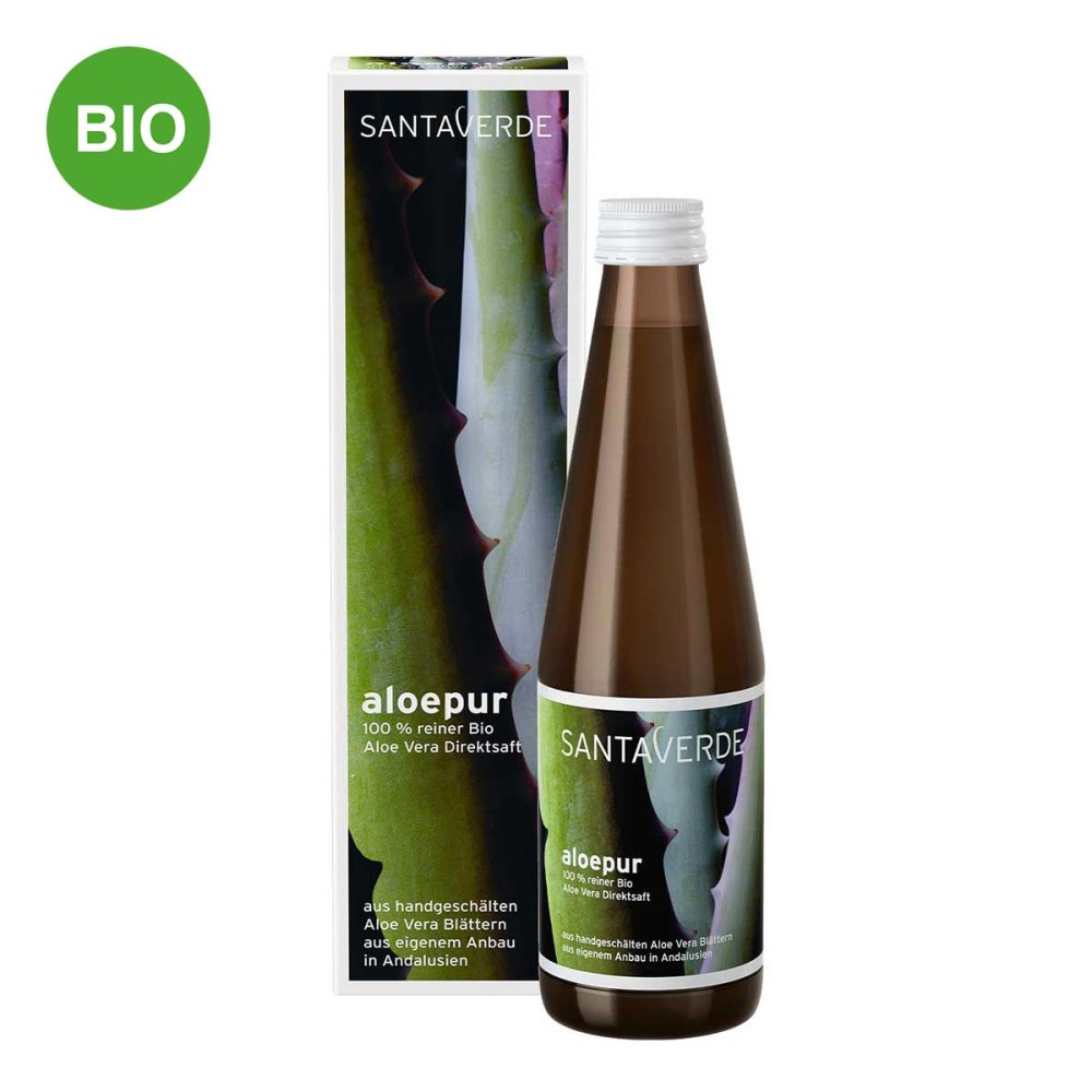 SANTAVERDE GmbH Santaverde Aloe Vera Saft 100% reiner KbA Saft 02480300