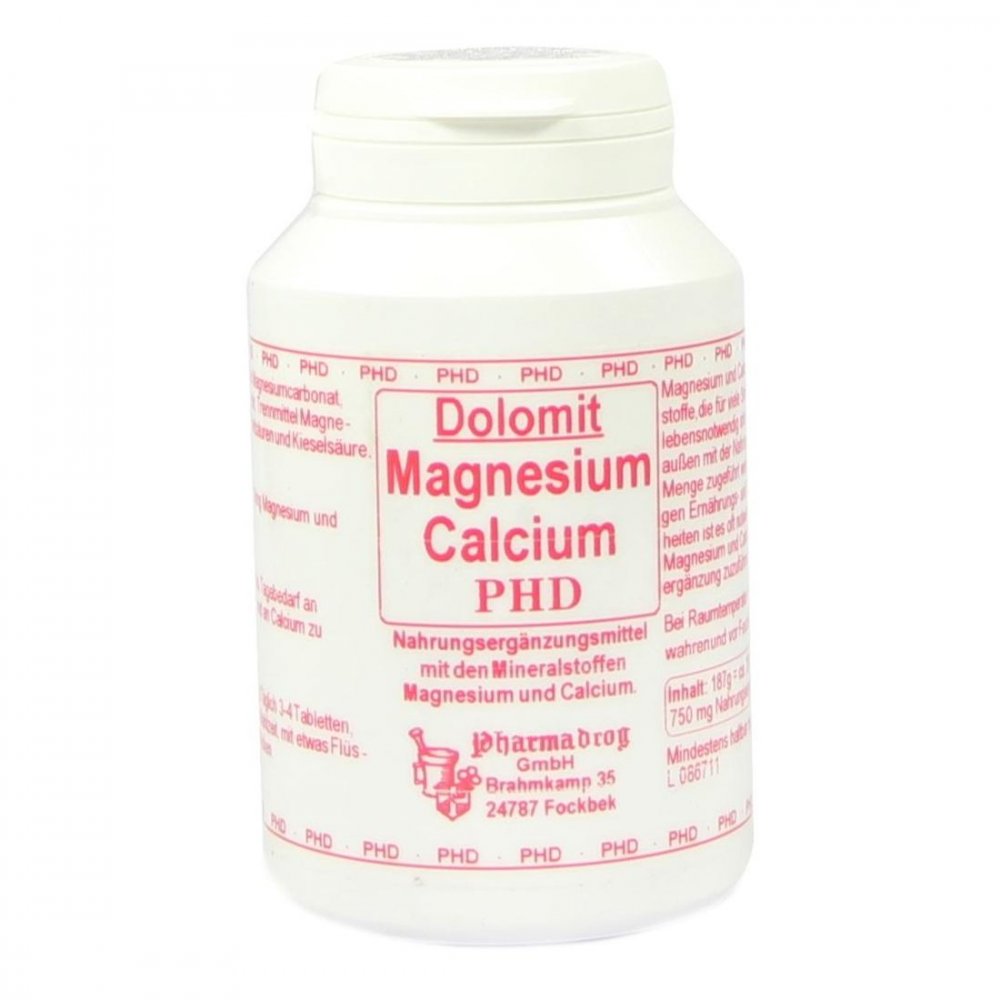 Pharmadrog GmbH Dolomit Magnesium Calcium Tabletten 02519812