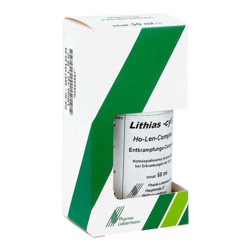 Pharma Liebermann GmbH Lithias Cyl L Ho Len Complex Entkrampfungscompl. 02565887