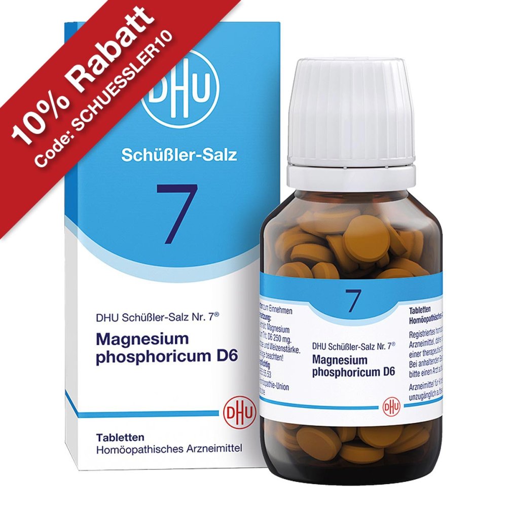DHU-Arzneimittel GmbH & Co. KG DHU Schüßler-Salz Nummer 7 Magnesium phosphoricum D6 Tabletten 02580697