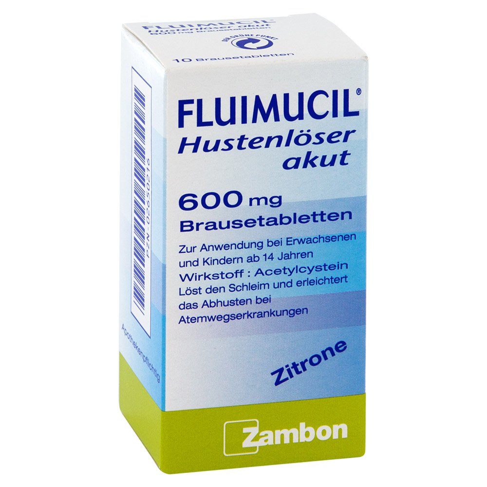 Zambon GmbH Fluimucil Hustenlöser akut 600mg 02650216