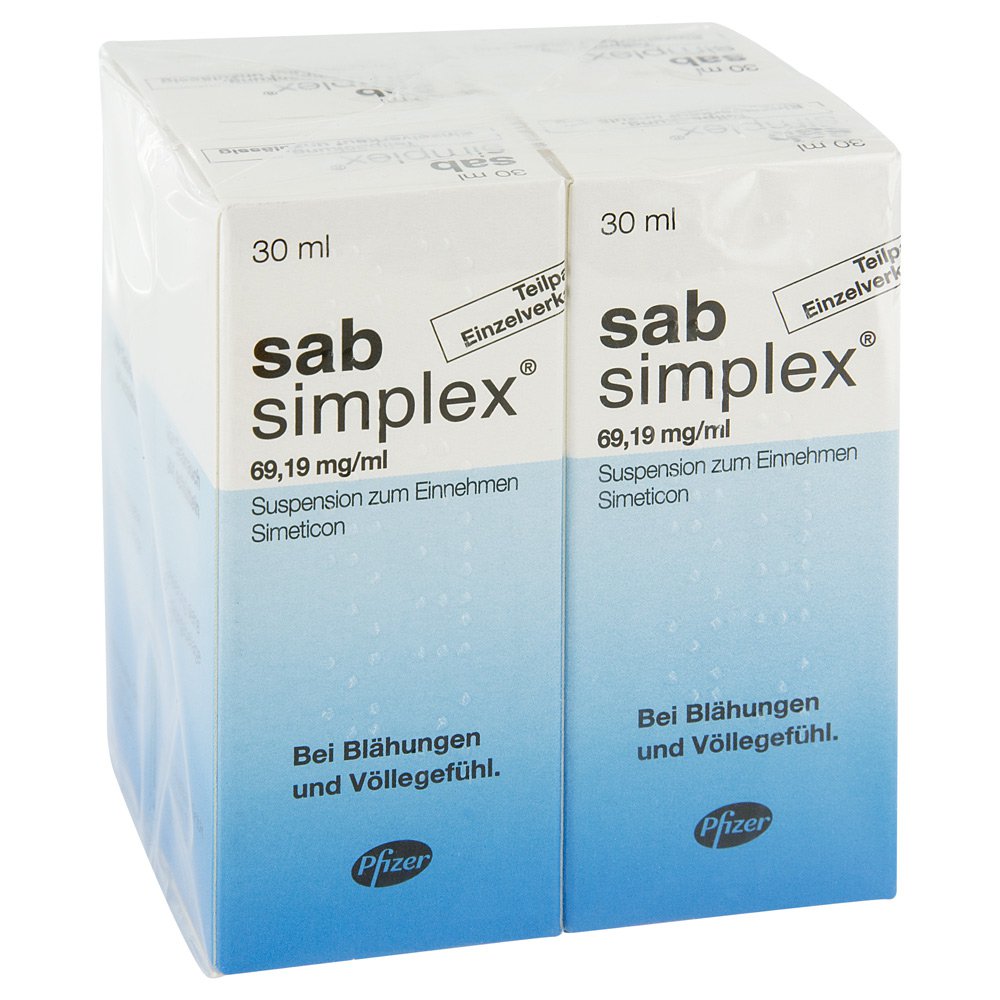 Pfizer Pharma GmbH Sab simplex Suspension zum Einnehmen 02702054