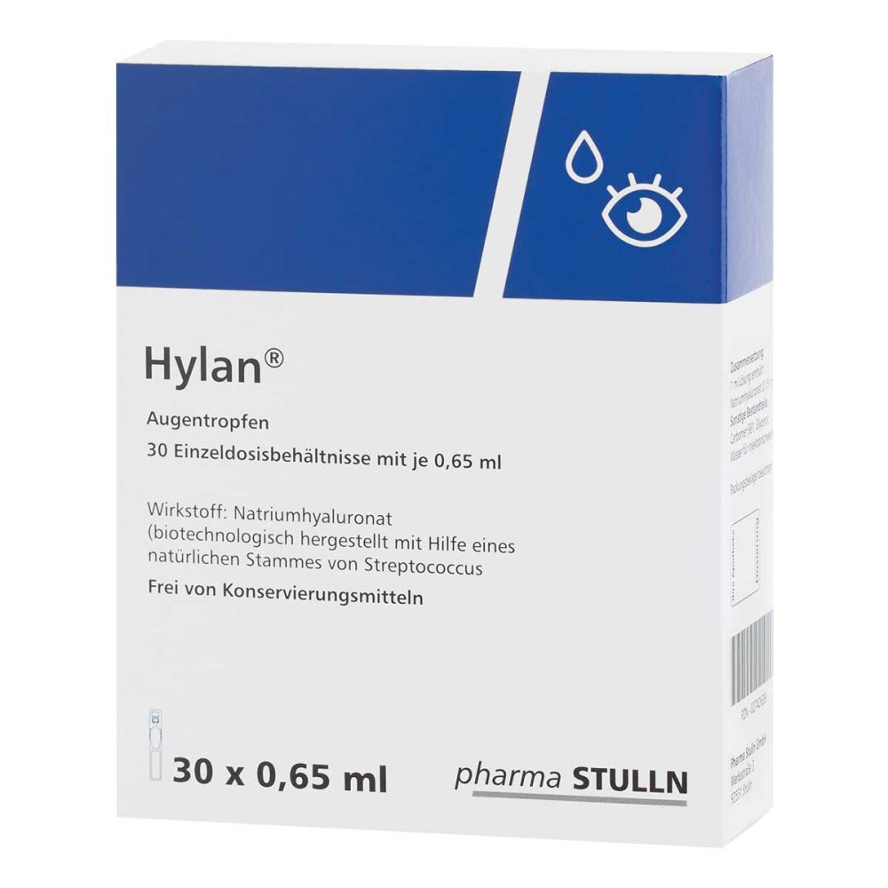 PHARMA STULLN GmbH Hylan 0,65 ml Augentropfen 02742639