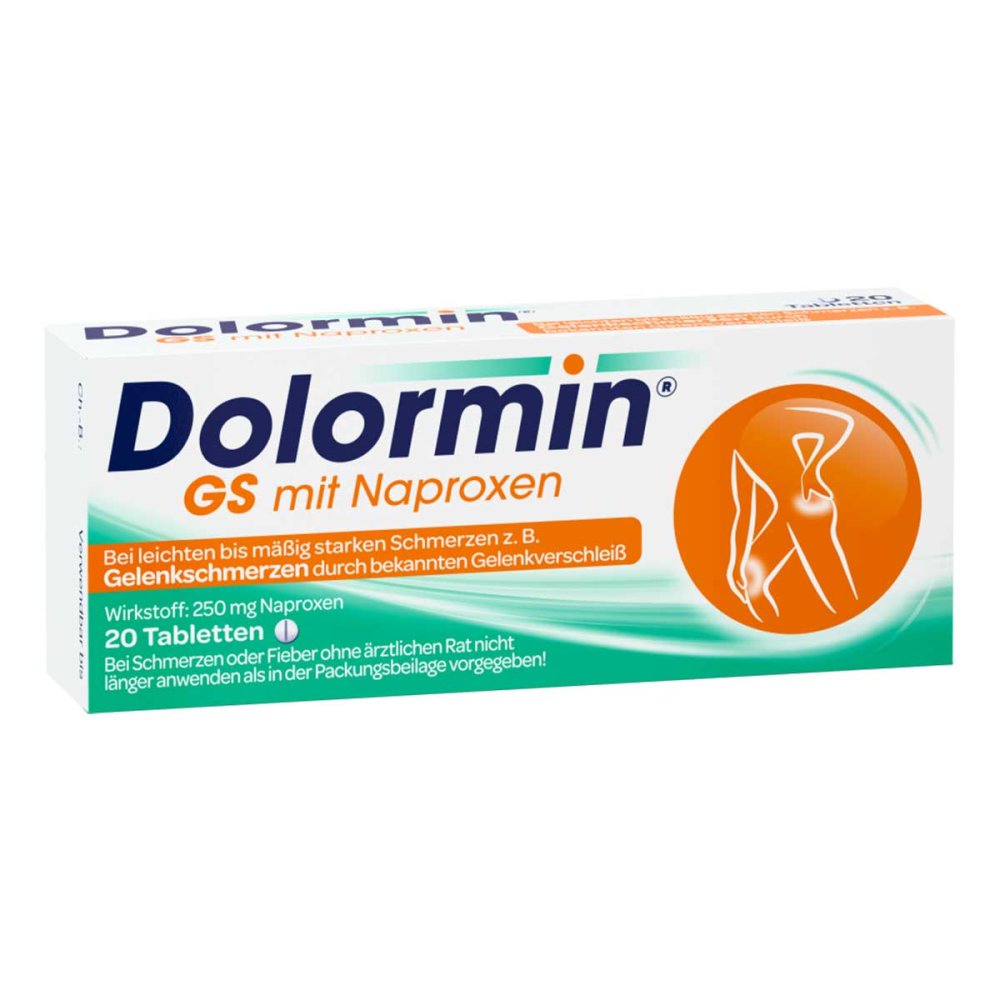 Kenvue Germany GmbH (OTC) Dolormin GS mit Naproxen bei Gelenkschmerzen 02782780