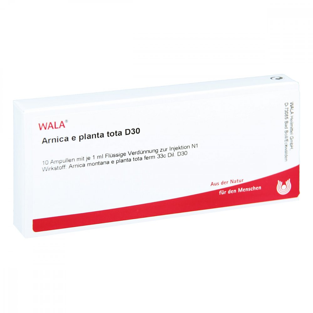 WALA Heilmittel GmbH Arnica E Planta tota D30 Ampullen 02832667