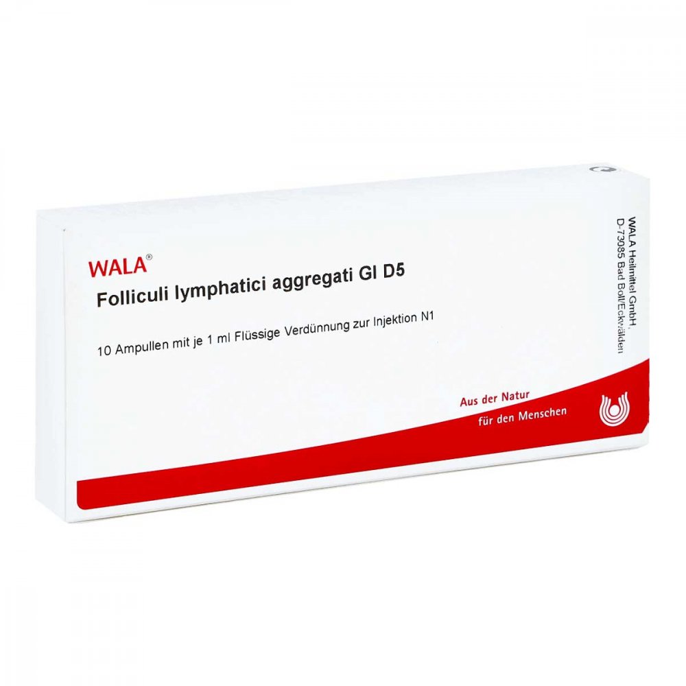 WALA Heilmittel GmbH Folliculi Lymphatici aggregati Gl D5 Ampullen 02876386