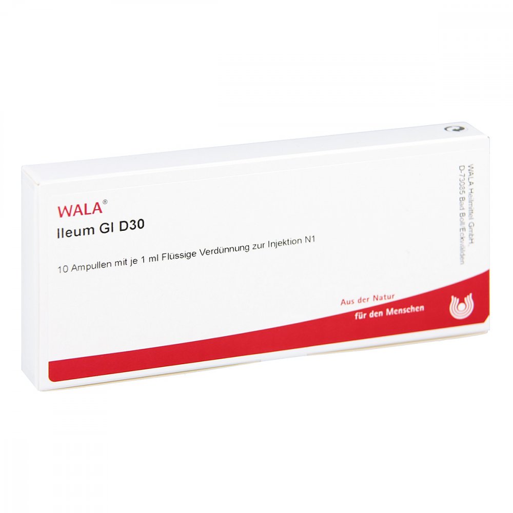 WALA Heilmittel GmbH Ileum Gl D30 Ampullen 02879893