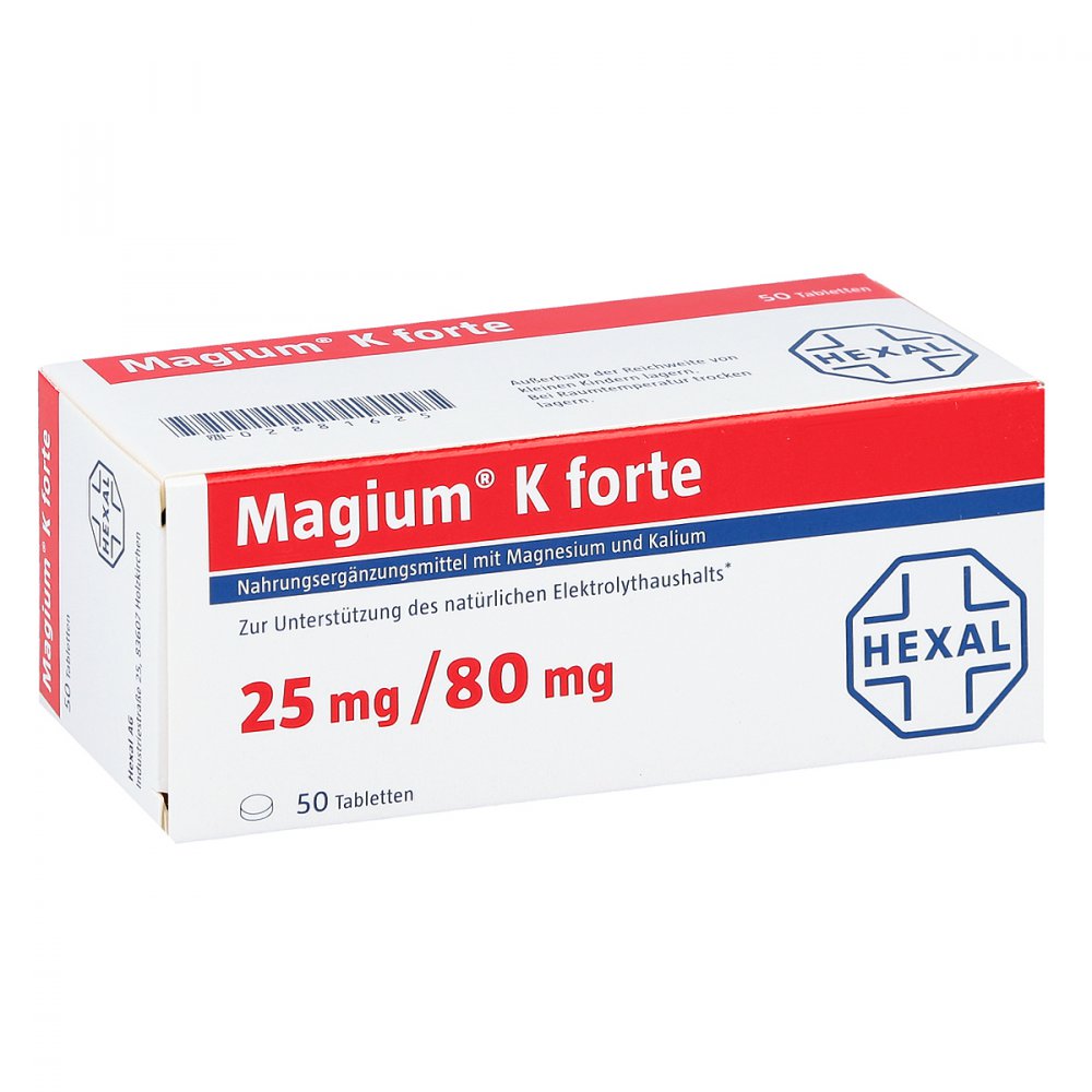 Hexal AG Magium K forte Tabletten 02881625