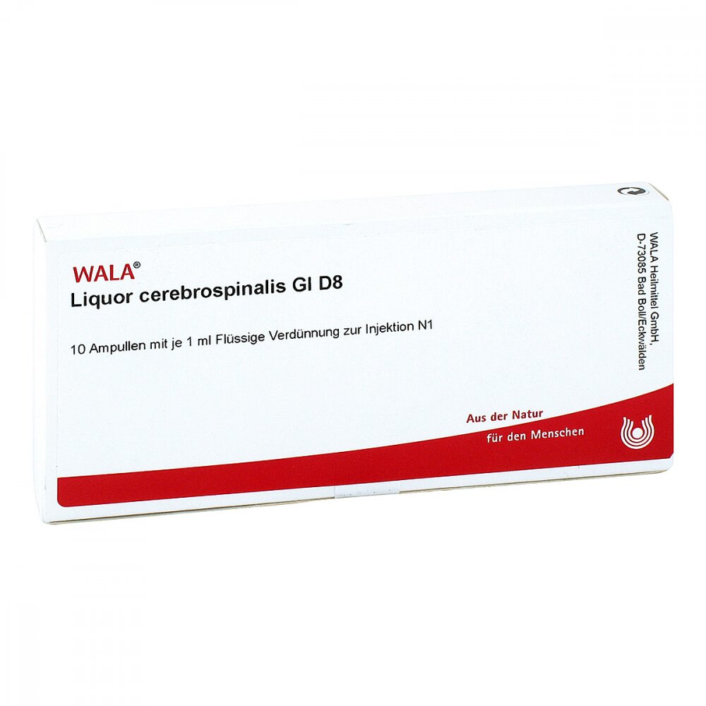 WALA Heilmittel GmbH Liquor Cerebrospinalis Gl D8 Ampullen 02882501