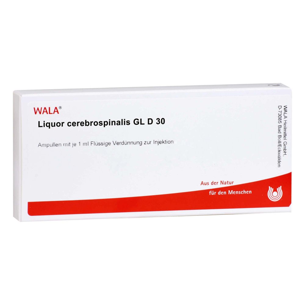 WALA Heilmittel GmbH Liquor Cerebrospinalis Gl D30 Ampullen 02882599