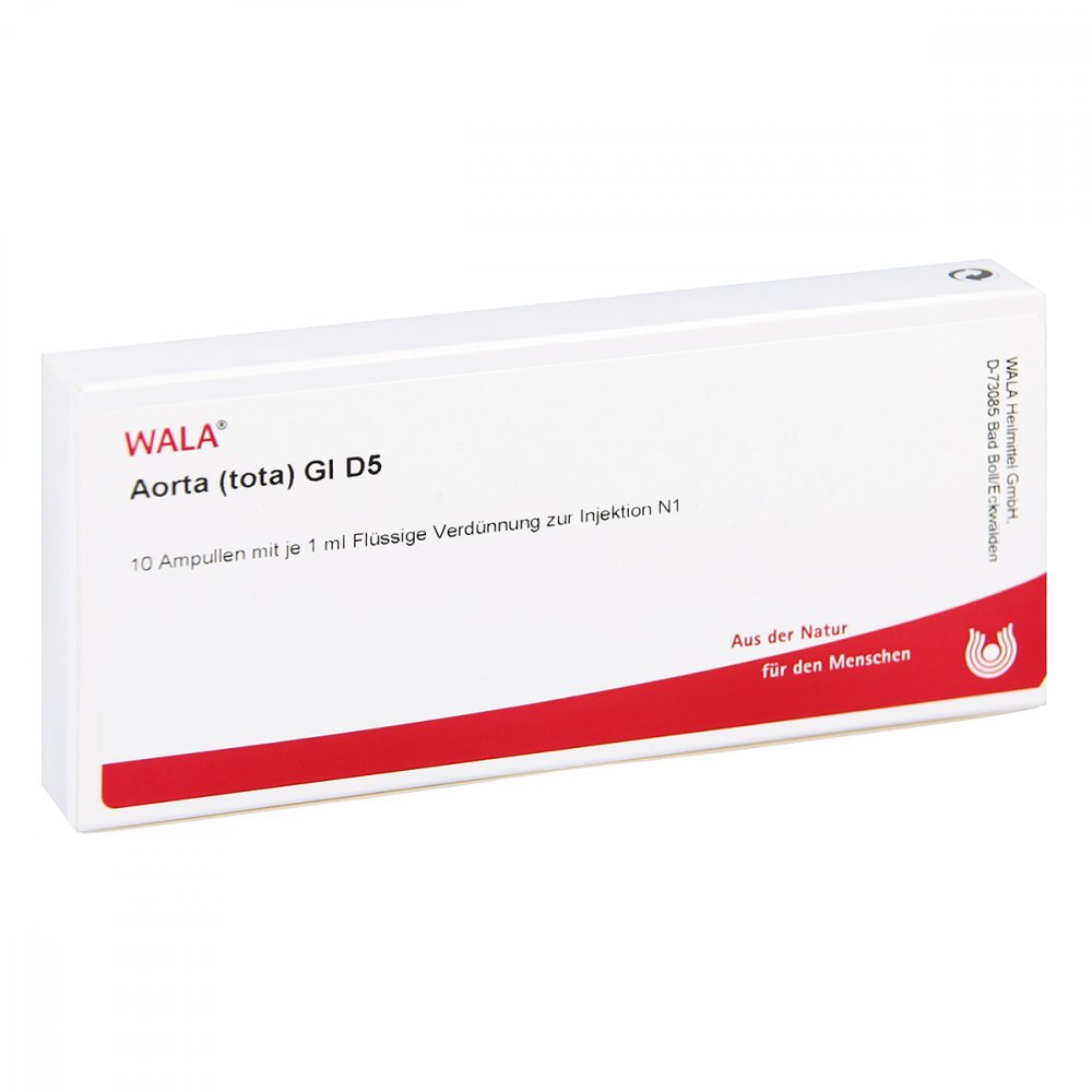 WALA Heilmittel GmbH Aorta Tota Gl D5 Ampullen 02901434