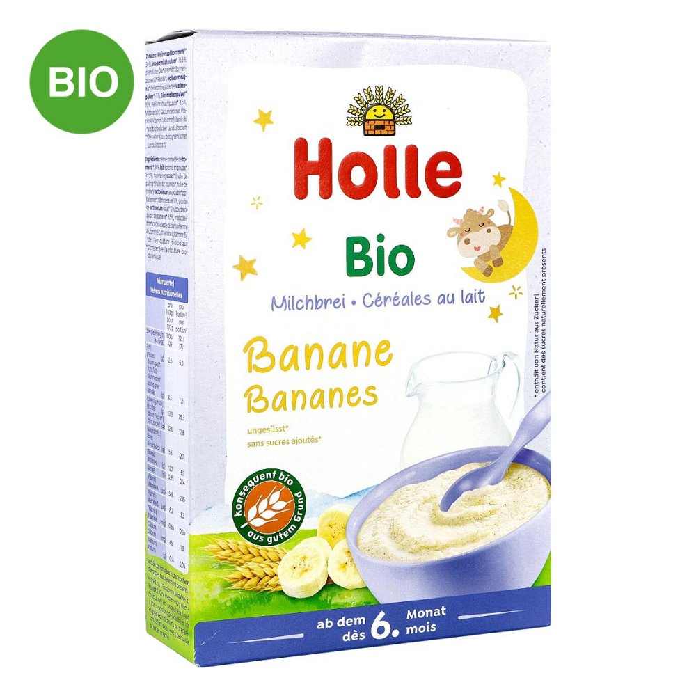 Holle baby food AG Holle Bio Milchbrei Banane 02909312