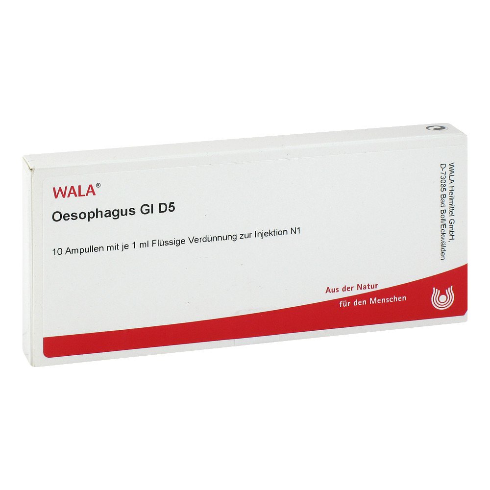 WALA Heilmittel GmbH Oesophagus Gl D5 Ampullen 02944171