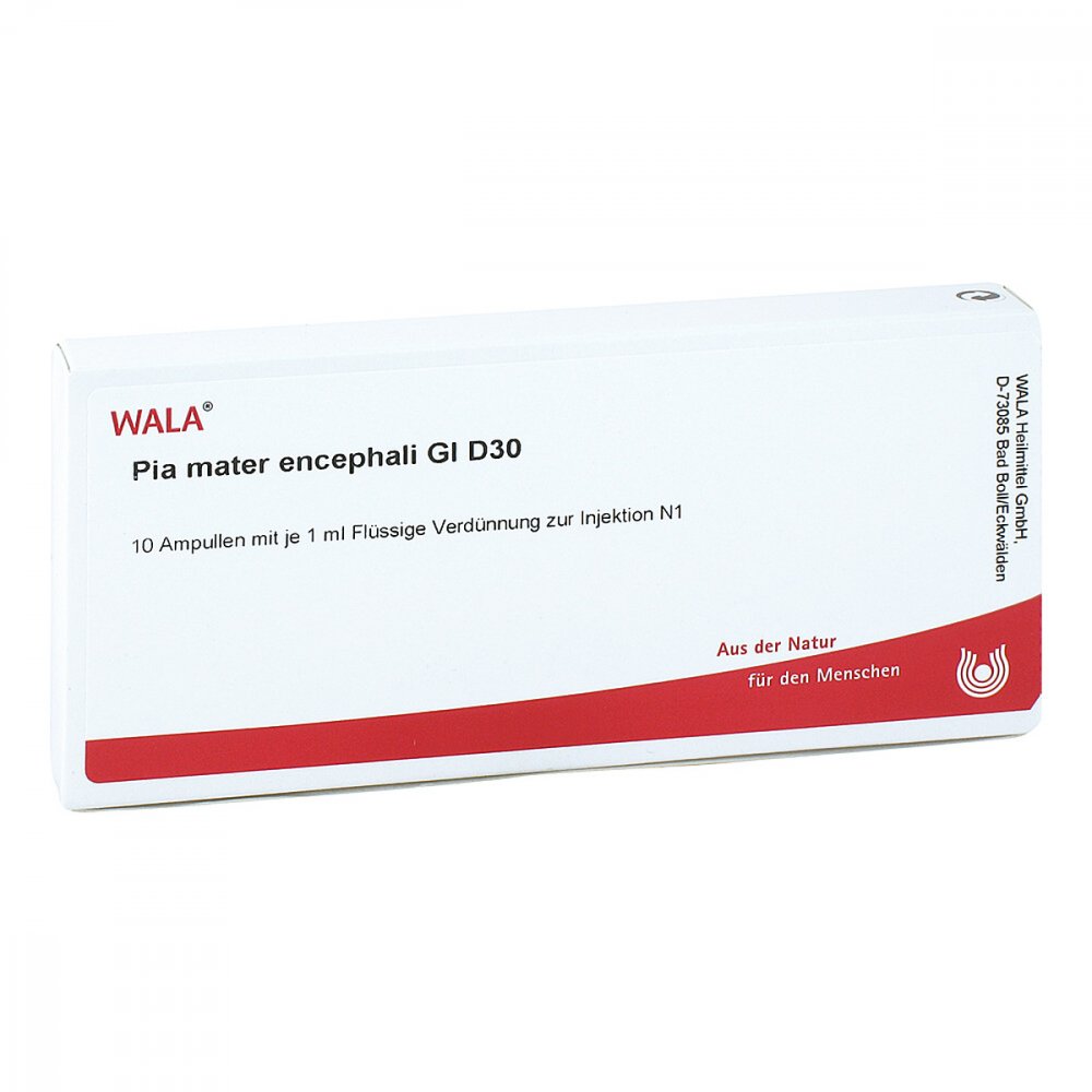 WALA Heilmittel GmbH Pia Mater Encephali Gl D30 Ampullen 02948559