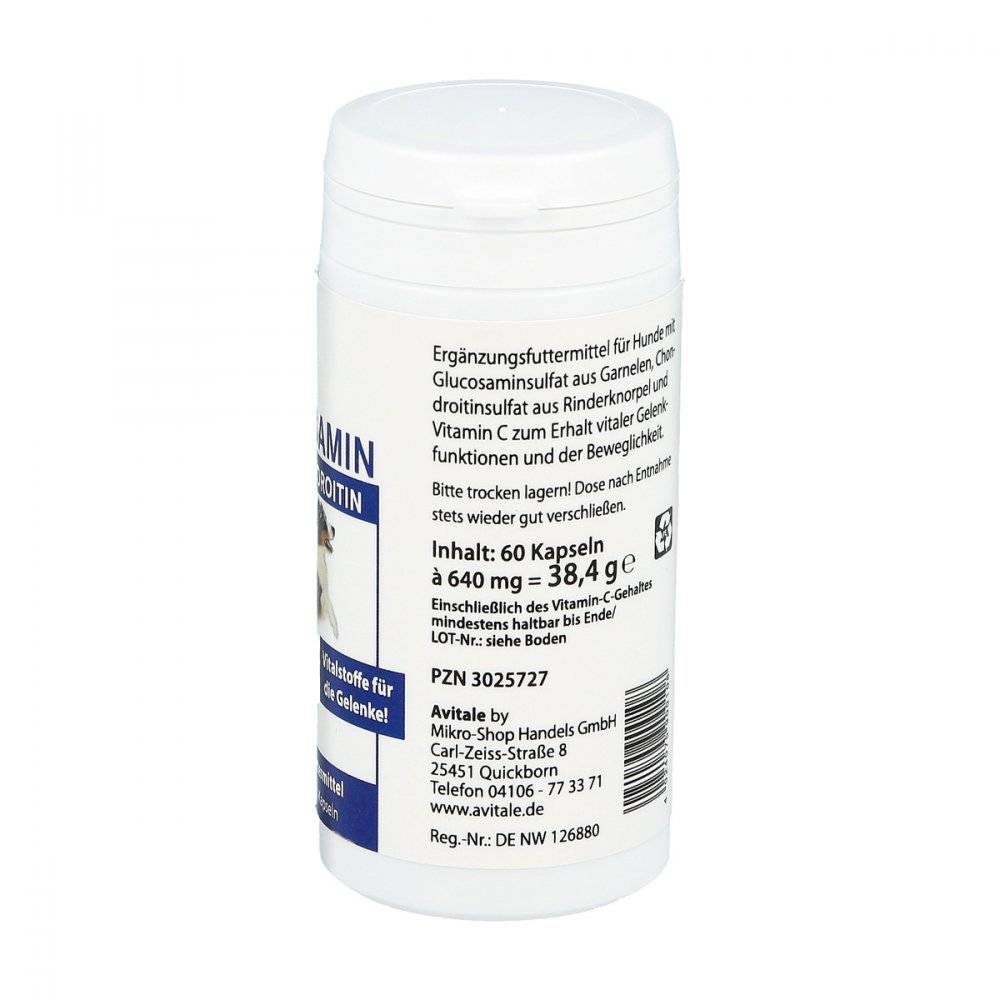 Glucosamin+chondroitin Kapseln für Hunde 60 stk