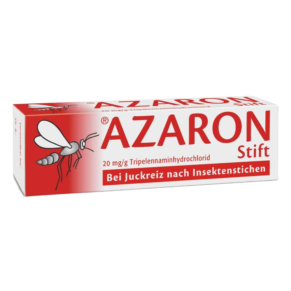Perrigo Deutschland GmbH Azaron Stift - bei Juckreiz nach Insektenstichen, Reiseapotheke 03099625