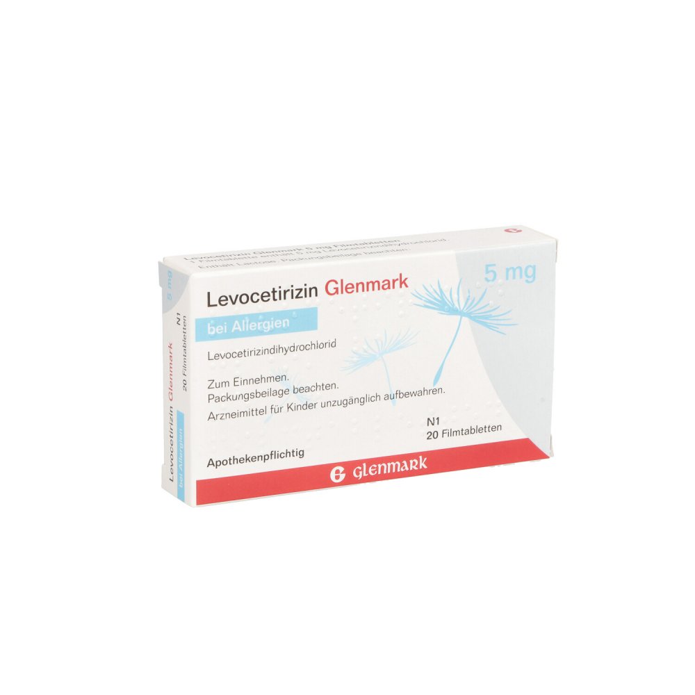 Levocetirizin Glenmark 5mg