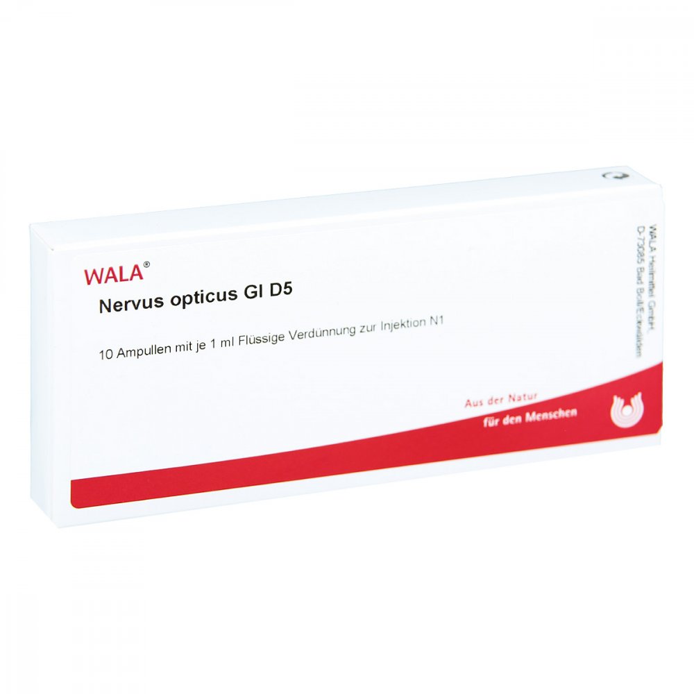 WALA Heilmittel GmbH Nervus Opticus Gl D5 Ampullen 03355206