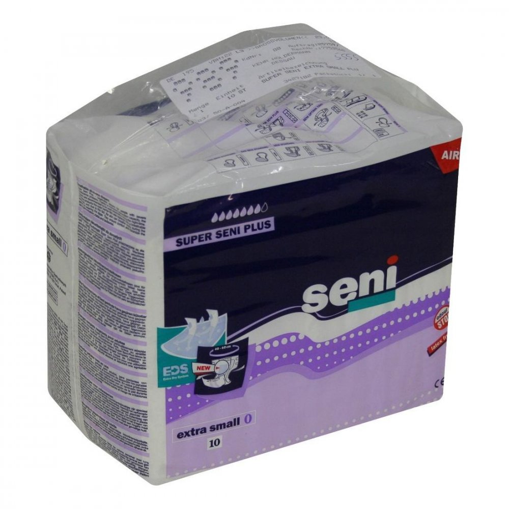 TZMO Deutschland GmbH Super Seni extra small plus Windelhosen 03427182