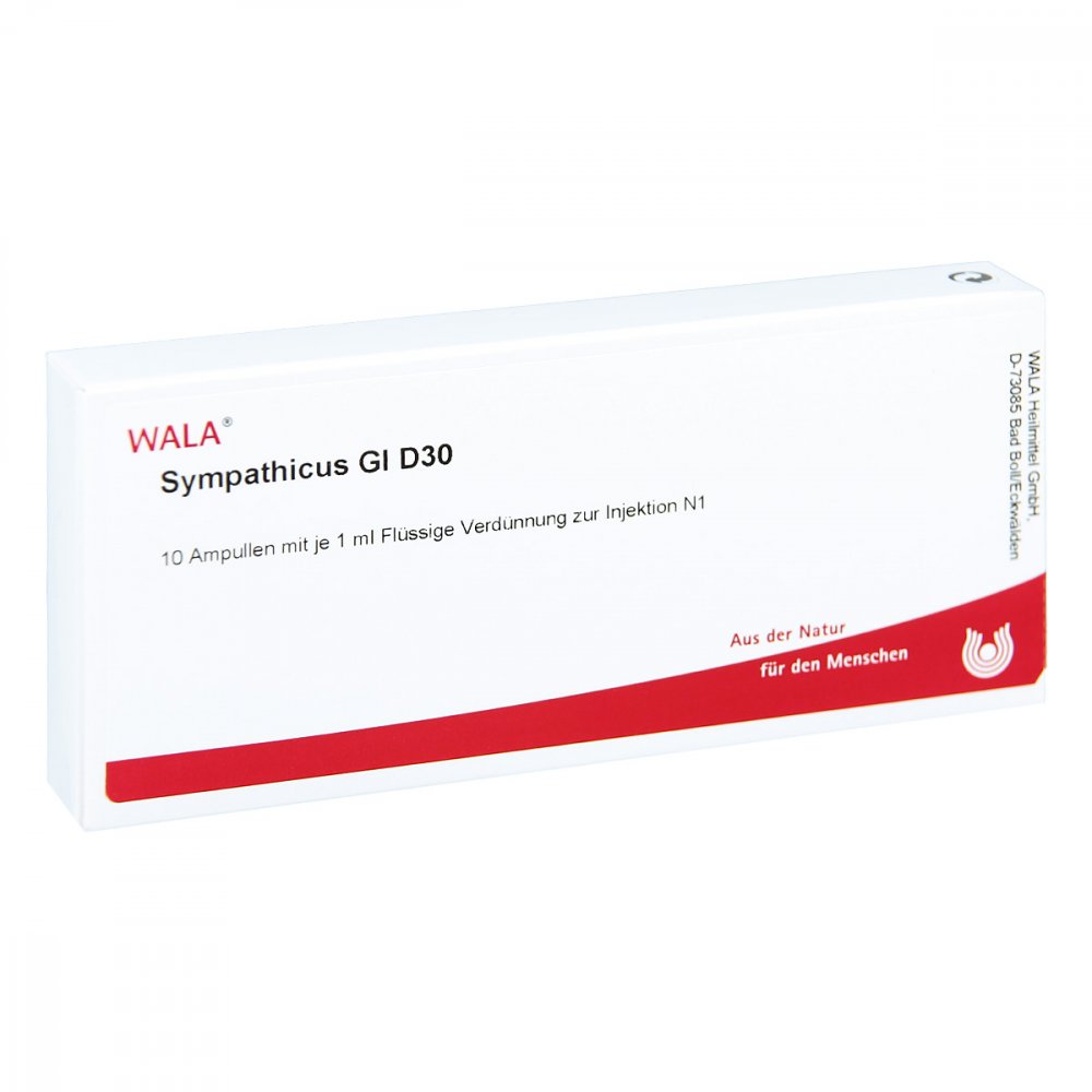 WALA Heilmittel GmbH Sympathicus Gl D30 Ampullen 03658705