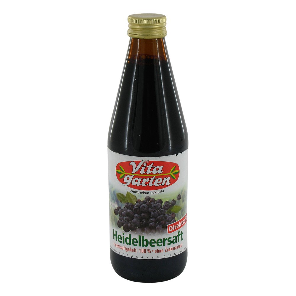 Obstsaftkelterei Vitagarten Heidelbeer Saft 03740418