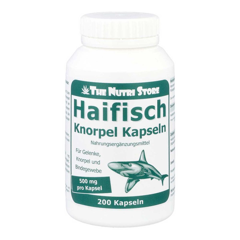 Hirundo Products Haifisch Knorpel 500 mg Kapseln 03810969