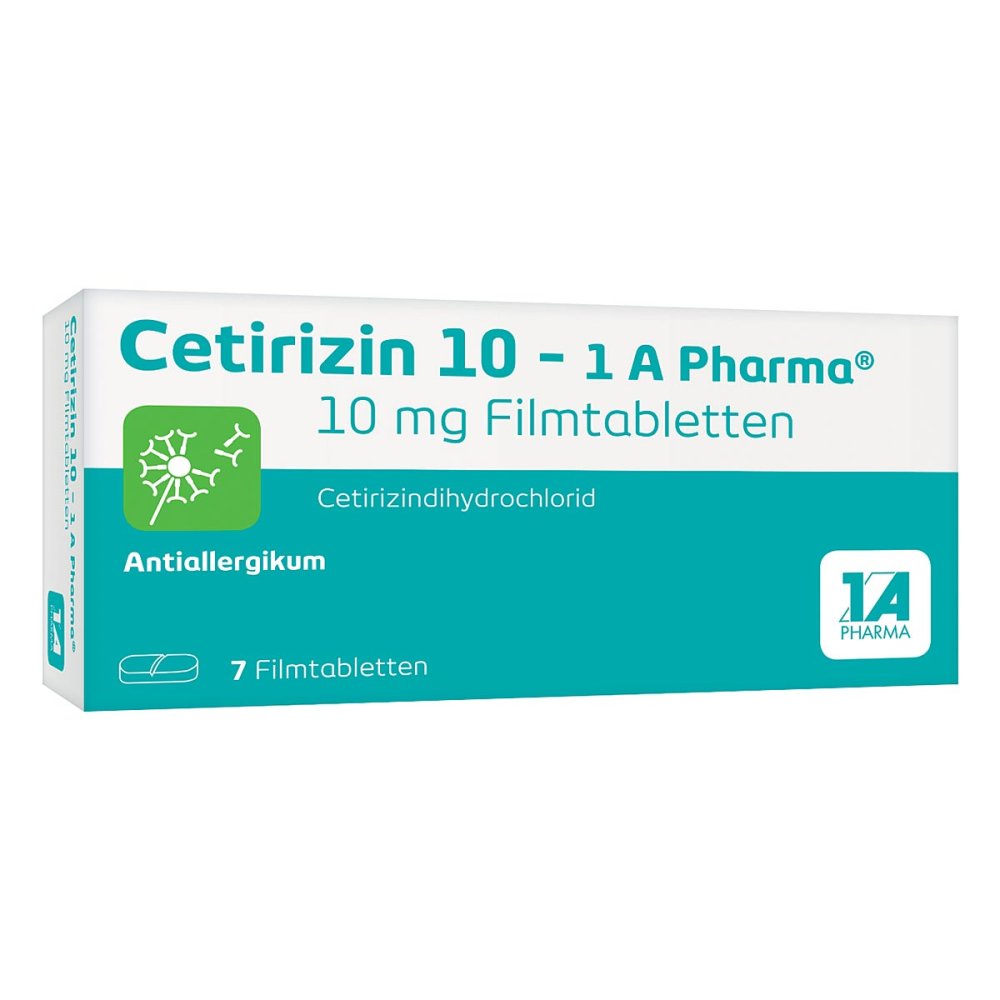Cetirizin 10 - 1 A PharmaÂ® Filmtabletten