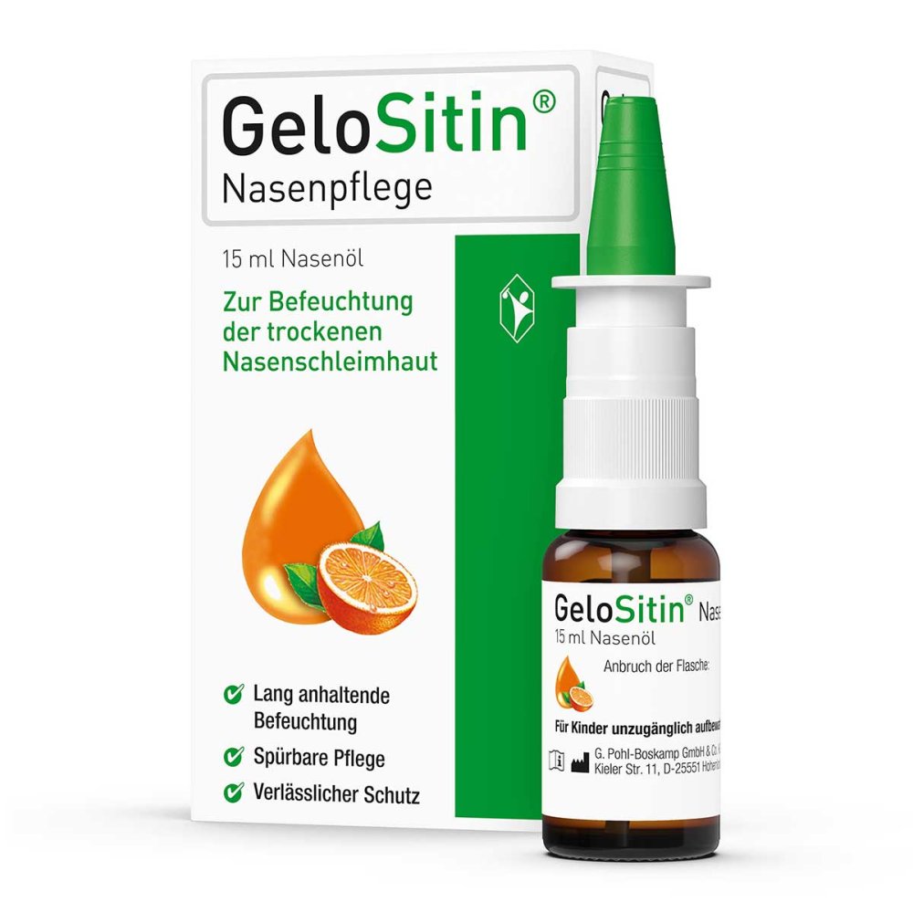 G. Pohl-Boskamp GmbH & Co. KG GeloSitin Nasenpflege mit Sesamöl 03941654