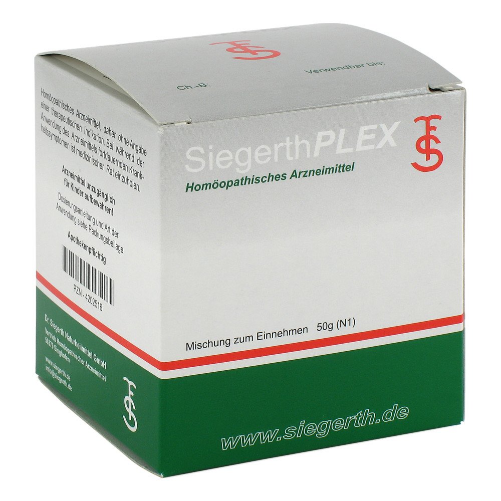 Dr. F. u. C.-H. Siegerth Naturheilmittel GmbH Siegerthplex Pulver 04202516
