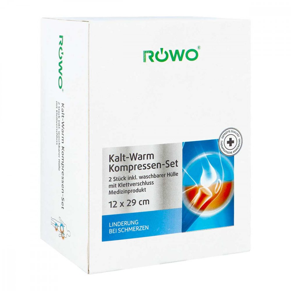 Ferdinand Eimermacher GmbH & Co.KG Röwo Kalt-/warm-kompresse 2 St. mit Klettband bandage 04242450