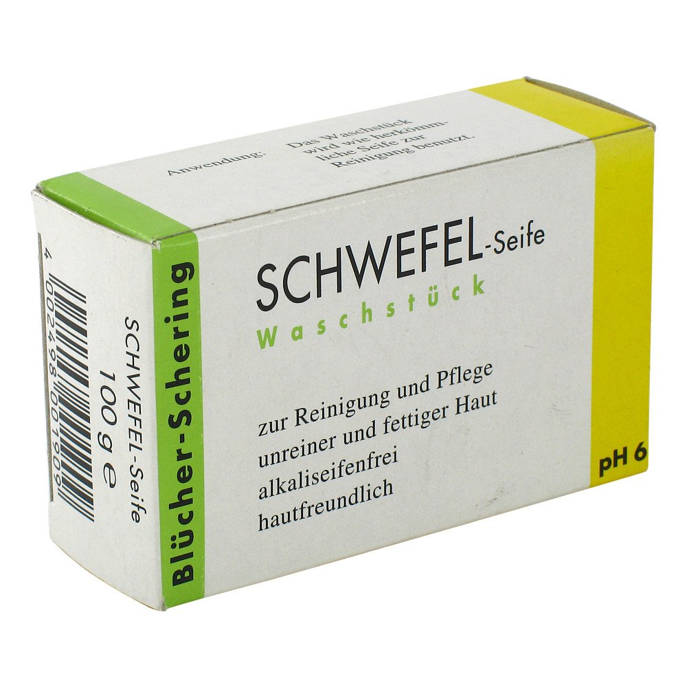 Blücher-Schering GmbH & Co. KG Schwefel Seife Blücher Schering 04315663