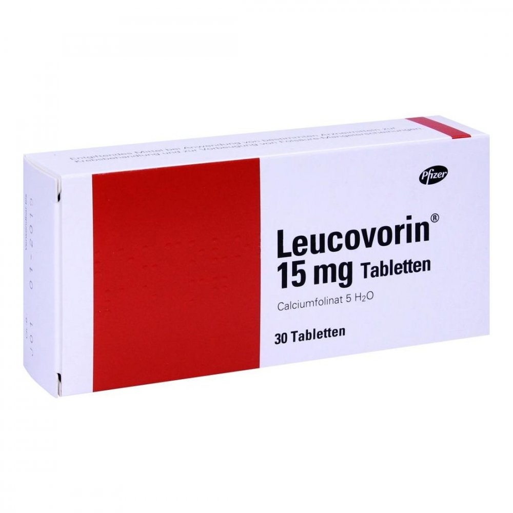 Pfizer Pharma GmbH Leucovorin 15 mg Tabletten 04493100