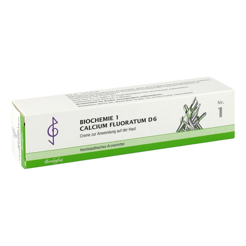 Bombastus-Werke AG Biochemie 1 Calcium fluoratum D6 Creme 04535092