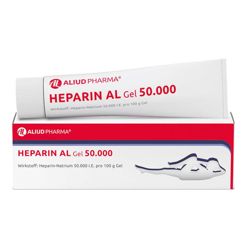 ALIUD Pharma GmbH Heparin AL Gel 50.000 bei Prellungen oder Blutergüssen 04668315