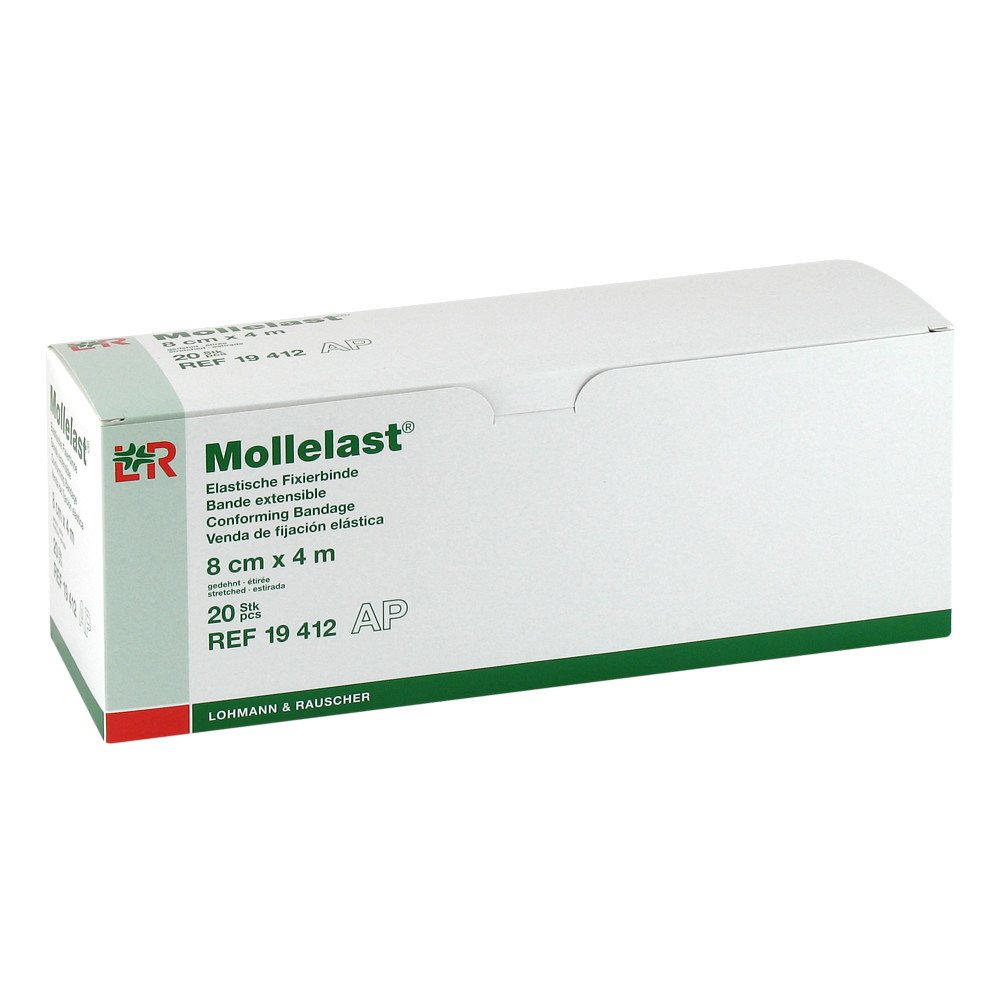 Lohmann & Rauscher GmbH & Co.KG Mollelast 8cmx4m weiss 04781566
