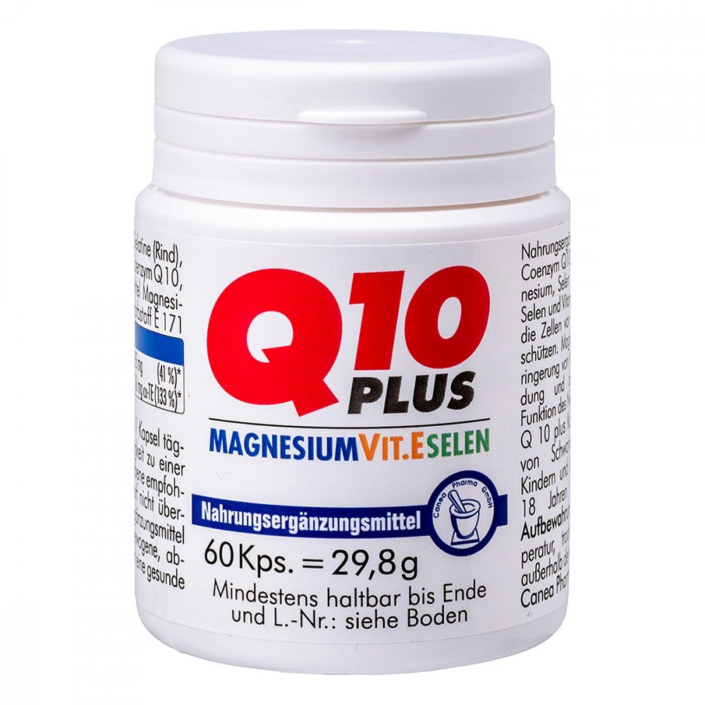 Q10 30 mg Plus Magnesium Vitamine E Selen Kapseln 60 stk