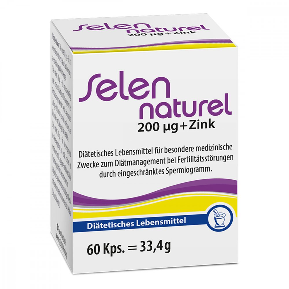 Pharma Peter GmbH Selennaturel 200 [my]g + Zink Kapseln 04922340