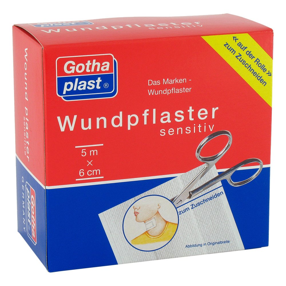 Gothaplast GmbH Gothaplast Wundpfl.sensitiv 6 cmx5 m 04951229